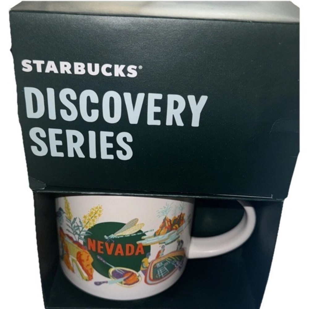 Starbucks Discovery Series NEVADA 14 oz Mug Limited Ceramic Coffee Cup New